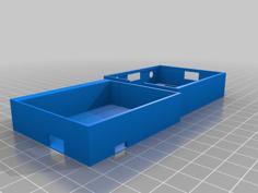 Raspberry Pi A+ Beta Case With 2.2 TFT Hat 3D Printer Model