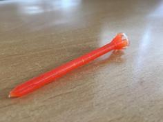 Golf Tee Tested 3D Printer Model