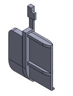 Replacement Part MobilHome Blind 3D Printer Model