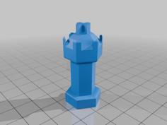 Hex Chess Set 3D Printer Model