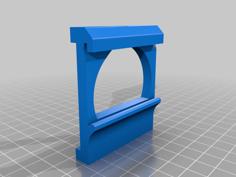 DIN Mount Template With Component Examples 3D Printer Model