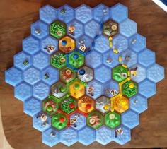 The Storm Tides (scenario: Settlers Catan Style) 3D Printer Model