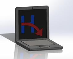 Weiner’s Laptop 3D Printer Model