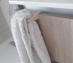 Bathroom Towel Rack 3D Printer Model