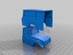 FJ55 Toyota Land Cruiser Rc Body 3D Printer Model