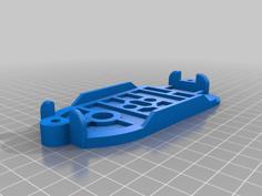 Sportident BSF8 And BSF9 Holder – Clamped Ends 3D Printer Model