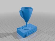 Fathers Day Trophy 3D Printer Model