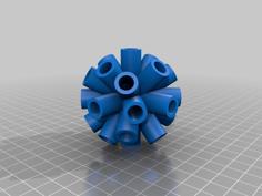 The Urchin Desktop Pen And Pencil Holder 3D Printer Model