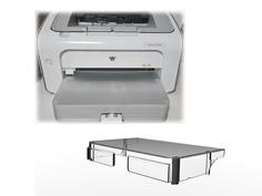 HP LaserJet Pro P1102 Dust Cover 3D Printer Model