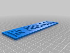 NO JUNK MAIL 3D Printer Model