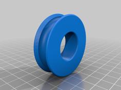 Snow Plow Pulley For Fourwheeler Snow Plow 3D Printer Model