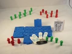 TARDIS Run Board Game – Print In Parts Board 3D Printer Model