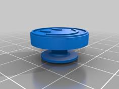 Smiley Face Croc Charm 3D Printer Model