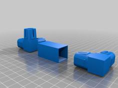 Connecting Joints For Square Cross Section Aluminum Profile 3D Printer Model