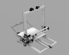 JP-440 Custom RepRap 3D Printer Model