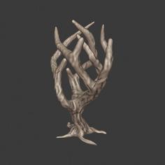 Tree 28mm Terrain, DnD, Board Game 3D Printer Model