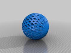 Geometric Orb 3D Printer Model