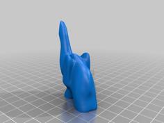 Simple Elephant 3D Printer Model