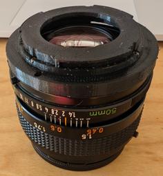 Canon FD 50mm F1.4 – 16 EF Conversion 3D Printer Model