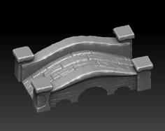 Stone Bridge 3D Printer Model