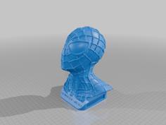 Spiderman Bust 3D Printer Model