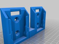 Dewalt 20v Double Battery Holder – 2 Batteries 3D Printer Model