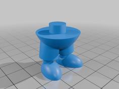 Pugsley Addams 3D Printer Model