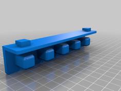 Square Pegboard Tool Holders 3D Printer Model