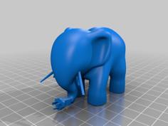 Electric Elephant 3D Printer Model