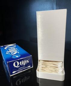 Q-Tips Dispenser Full Box 400 3D Printer Model