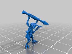 Ant People Spear Men 3D Printer Model