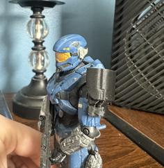 Mcfarlane Halo Reach – Commando Shoulder Armor 3D Printer Model