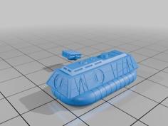 Weapons/Troop Carrier 3D Printer Model