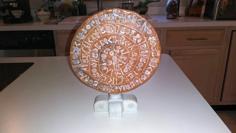 Phaistos Disk Stand 3D Printer Model