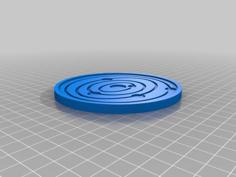 Drink Coaster 3D Printer Model