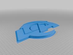 LA Rams Logo 3D Printer Model