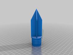 Solar Lamp Base 3D Printer Model