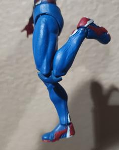 Mafex Spiderman Knee Joint 3D Printer Model