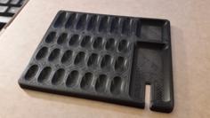 Compact Locksmith Pinning Tray 3D Printer Model