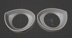 Fursuit Eyes 3D Printer Model