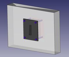 Simple Arcade Coin Slot / Einfacher Arcade Münzeinwurf 3D Printer Model