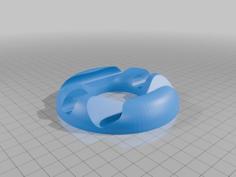 Donut Phone Stand 3D Printer Model