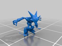 Alakazam 3D Printer Model