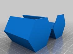 Hex Drawer 3D Printer Model