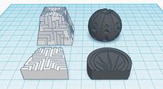 Tak Game Pieces 3D Printer Model