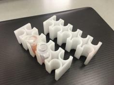 Eppendorf Test Tube Stand. Fast Printing 3D Printer Model