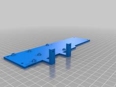 Melzi To RADDS Board Mount 3D Printer Model