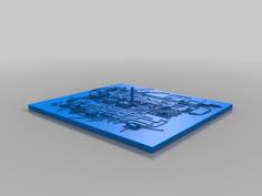 Dallas/Fort Worth Airport 3D Printer Model