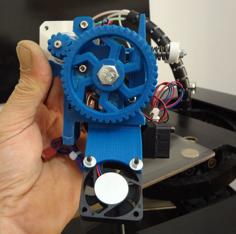 Prusa I3 Rework Extruder For IeC Hotend 3D Printer Model