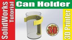 Can Holder 3D Printer Model